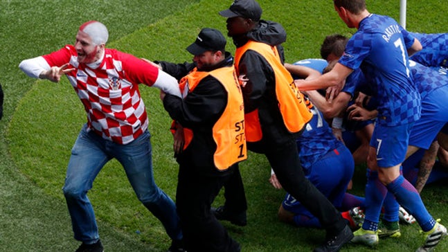 UEFA charges Croatia soccer body for fan disorder, racism